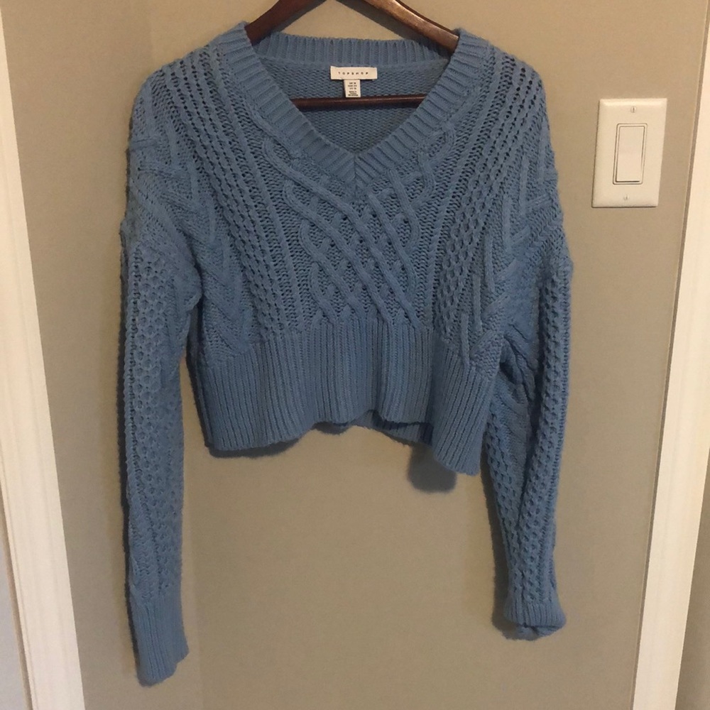 TOPSHOP cropped sweater
